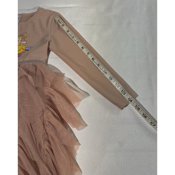 Joe Fresh Disney Princess Dress Size 5T Dress Up Play Peach Belle Jazmine - Picture 6 of 10